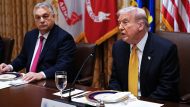 US President Trump welcomes Hungarian Prime Minister Orban to White House
