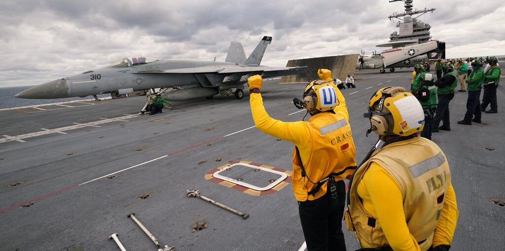 Aircraft Carrier Deploys