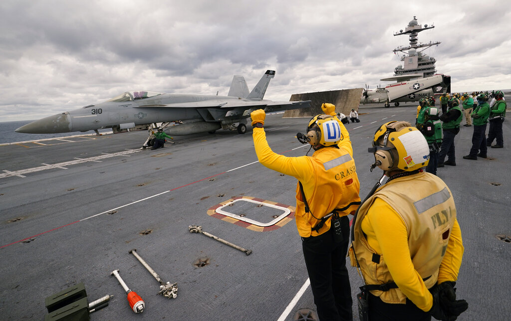 Aircraft Carrier Deploys