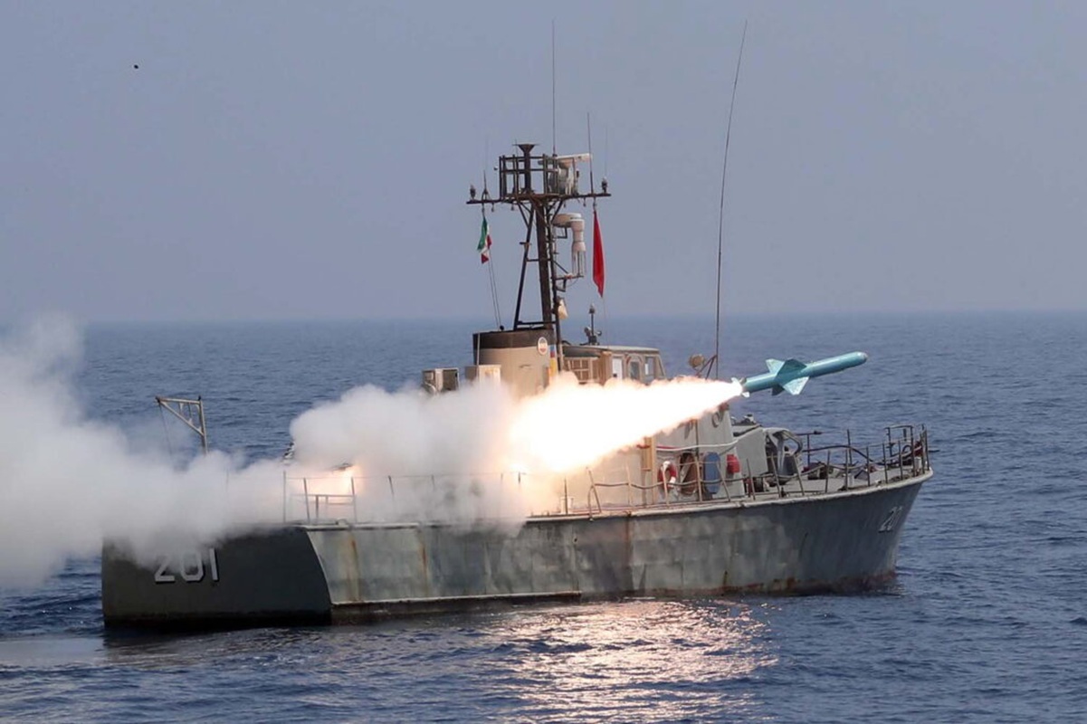 Military excercises in Gulf and Oman Sea