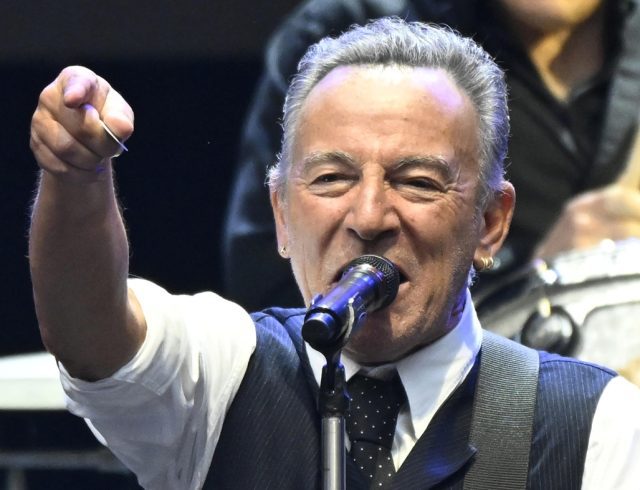 Bruce Springsteen performs concert in Milan