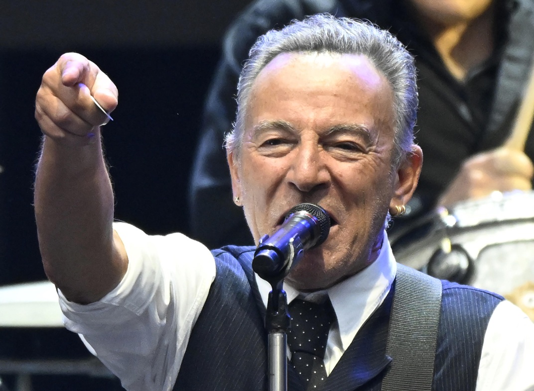 Bruce Springsteen performs concert in Milan