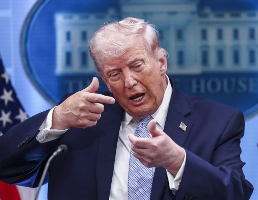 US president and secretary of defense brief media on Iran