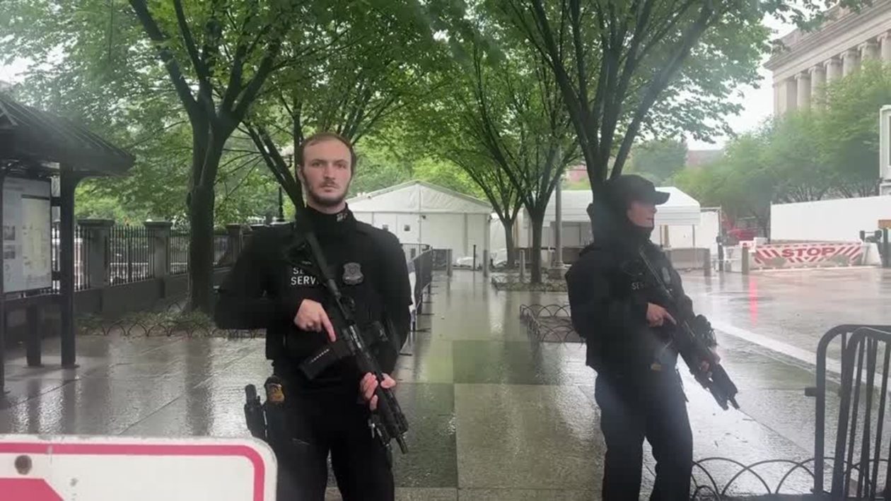 U.S. Secret Service investigating reports of shots fired near White House