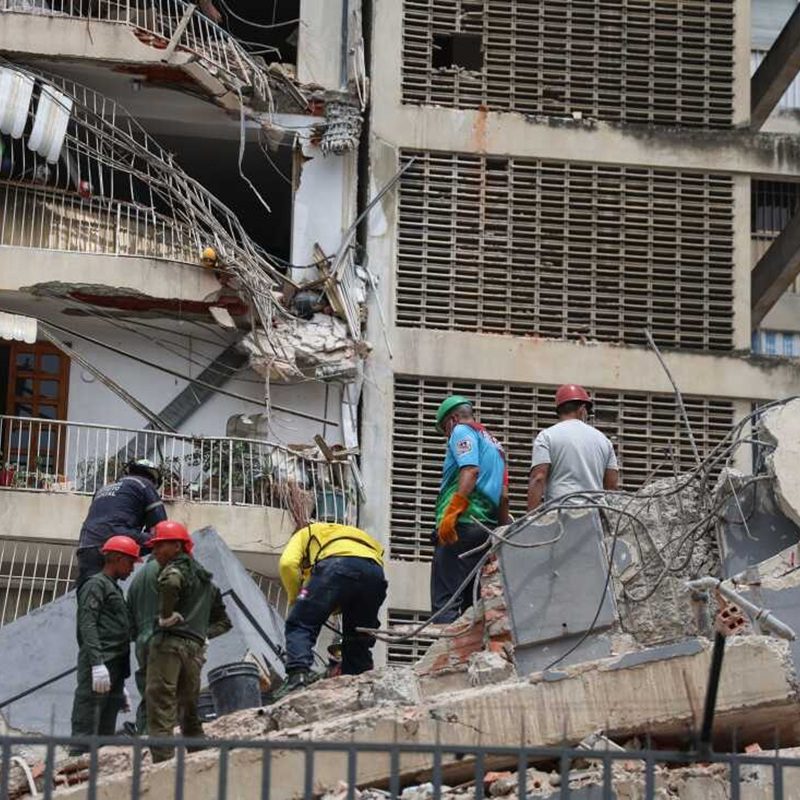 Rescue Efforts Continue In Venezuela After A Magnitude 7.2 Earthquake Struck The Country