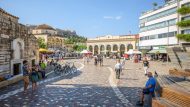 Historic,Monastiraki,Square,In,Athens,,Capital,Of,Greece,On,17