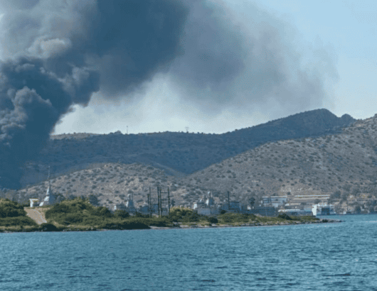 σαλαμινα πυρκαγια
