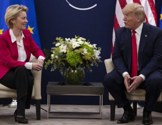 Donald Trump, Ursula von der Leyen