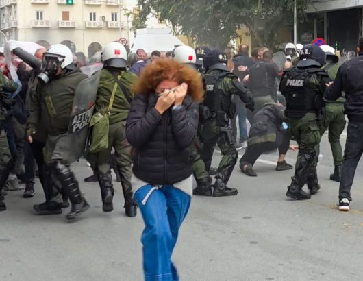 [390741] ΑΝΤΙΦΑΣΙΣΤΙΚΗ ΣΥΓΚΕΝΤΡΩΣΗ ΣΤΟ ΑΓΑΛΜΑ ΒΕΝΙΖΕΛΟΥ ΣΤΗ ΘΕΣΣΑΛΟΝΙΚΗ (EUROKINISSI)