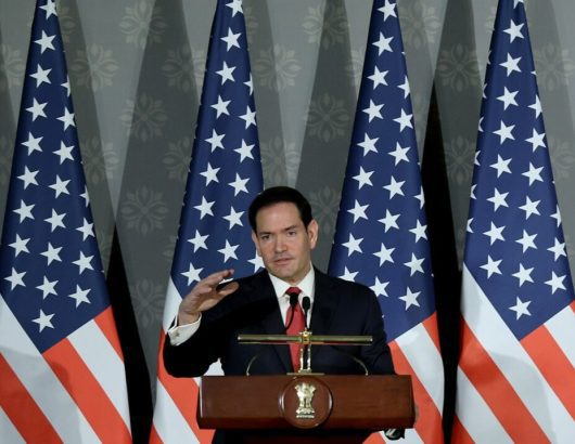 US Secretary of State Marco Rubio visits New Delhi