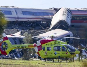 Two high-speed trains collide in Southern Spain