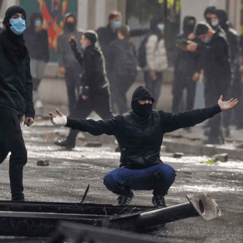 τιρανα διαδηλωσεις